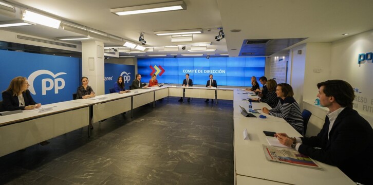 Reunión del Comité de Dirección del Partido Popular