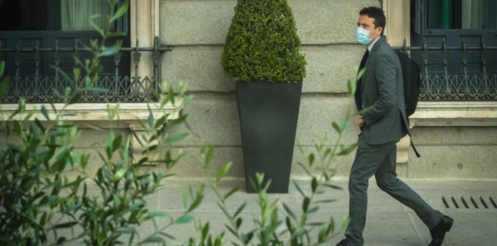 El diputado del GPP en el Congreso de los Diputados, Víctor Píriz