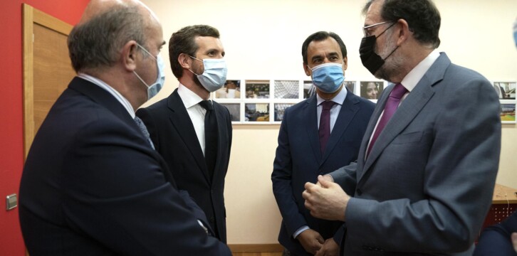 Pablo Casado, en la presentación del libro de Martínez Maíllo