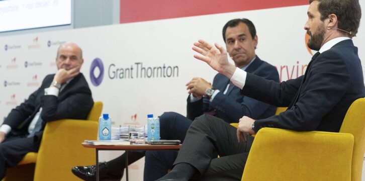 Pablo Casado, en la presentación del libro de Martínez Maíllo