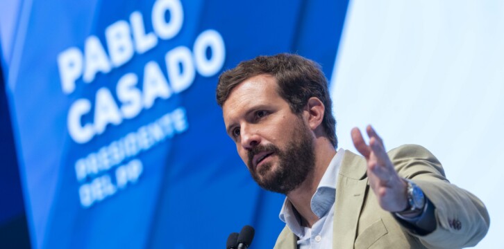 Pablo Casado en el XV Congreso del Partido Popular de Alicante
