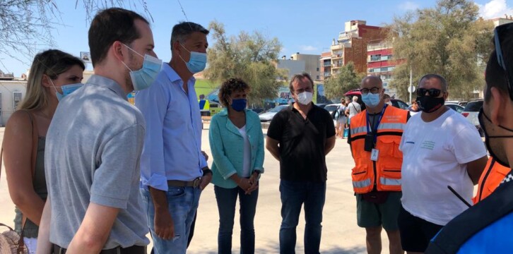 Dolors Montserrat y Xavi García Albiol