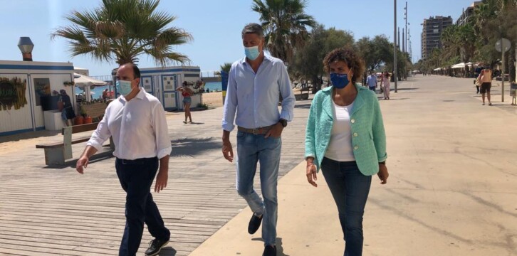 Dolors Montserrat y Xavi García Albiol