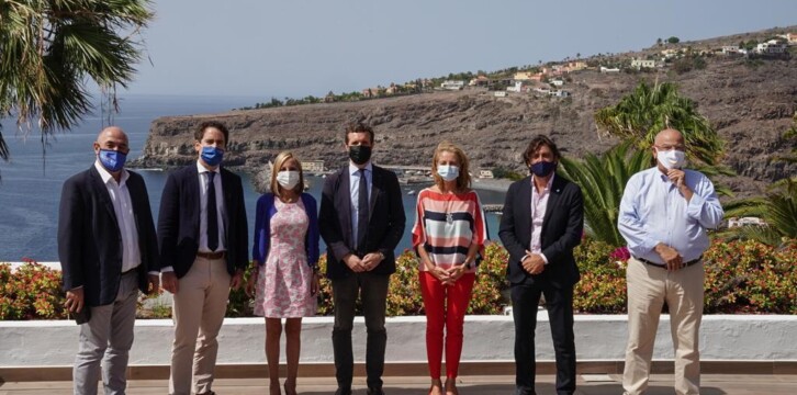 Teodoro García en La Gomera