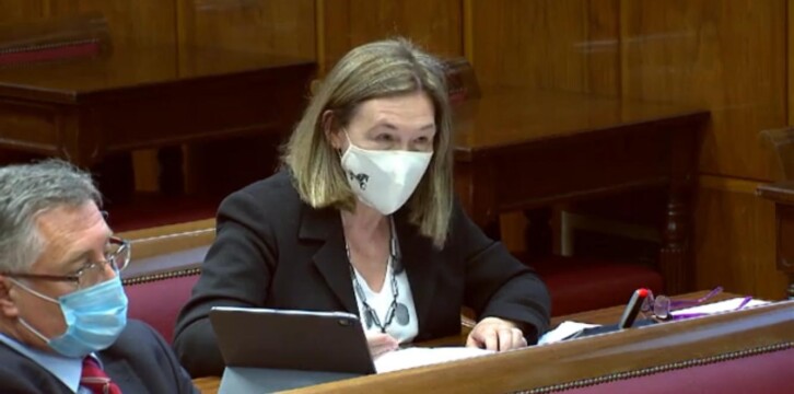 María José Heredia en la Comisión de Despoblación y Reto Demográfico