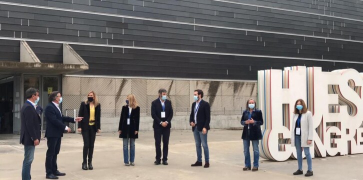 Ana Beltrán en el 13 Congreso Provincial del PP de Huesca