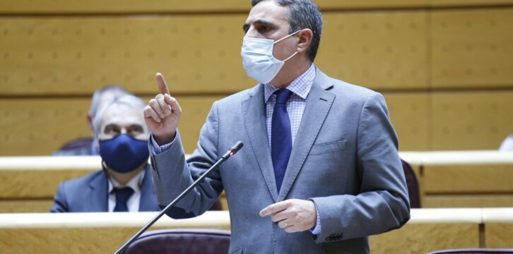 Vicente Marí en el Senado