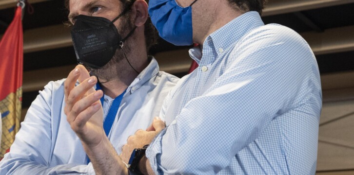 Teodoro García Egea en el 15 Congreso Provincial del Partido Popular de León
