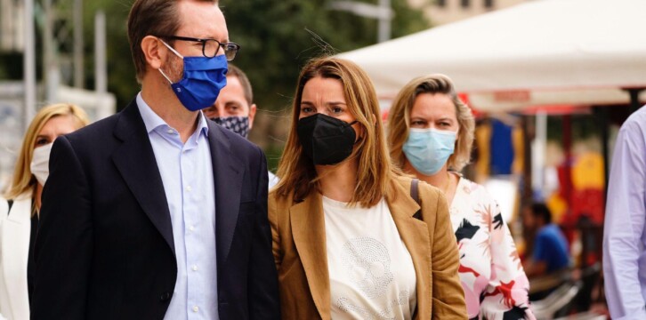 Javier Maroto y Marga Prohens en Palma de Mallorca