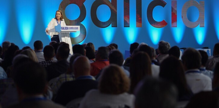 La secretaria general del Partido Popular, Cuca Gamarra