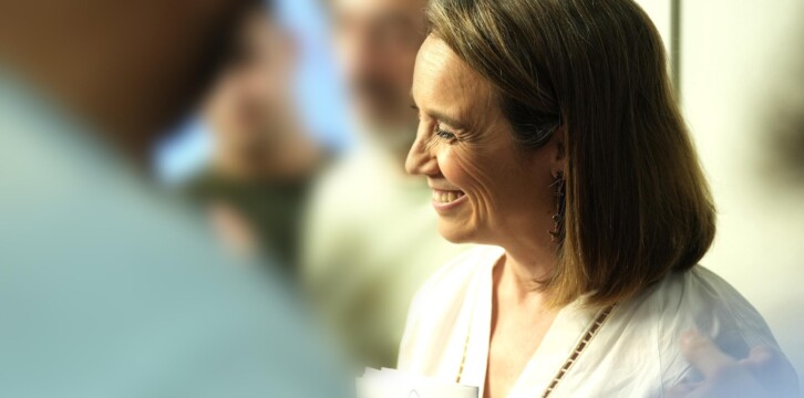 Rueda de prensa de Cuca Gamarra.