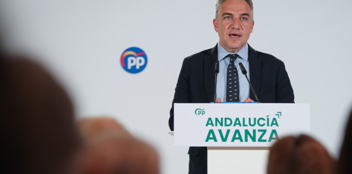 Cuca Gamarra y Elías Bendodo en Sevilla