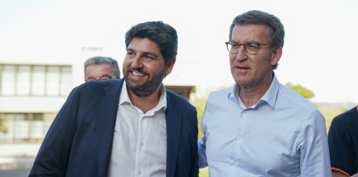 Alberto Núñez Feijóo clausura el XVIII Congreso Autonómico Extraordinario del PP de Murcia