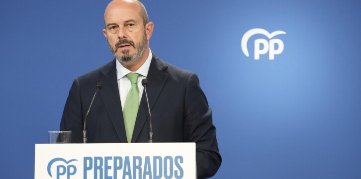 El vicesecretario de Coordinación Autonómica y Local, Pedro Rollán