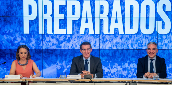 Alberto Núñez Feijóo preside el Comité Ejecutivo Nacional