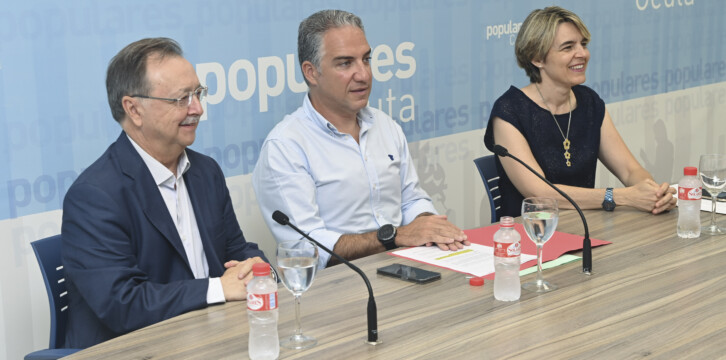 El Coordinador General, Elías Bendodo, participa en el Comité Ejecutivo del PP de Ceuta