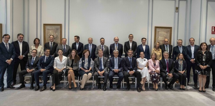 Alberto Núñez Feijóo interviene en la Cámara de Comercio EEUU