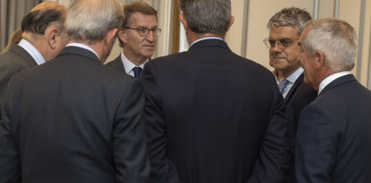 Alberto Núñez Feijóo interviene en la Cámara de Comercio EEUU