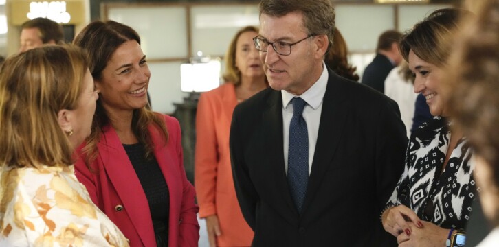 Alberto Núñez Feijóo en la Asamblea General de la Mesa de Turismo