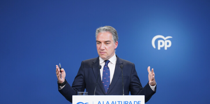 Rueda de prensa de Elías Bendodo tras el Comité de Dirección