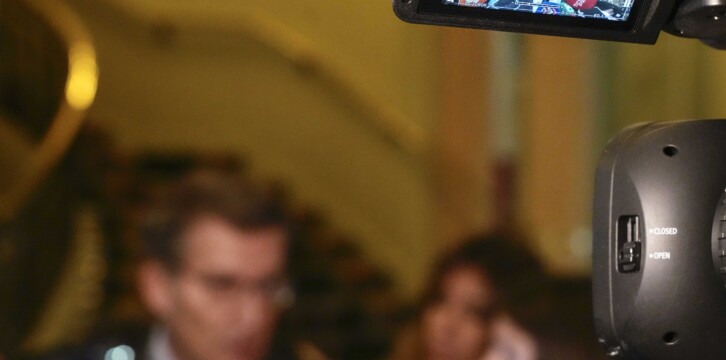 Alberto Núñez Feijóo recibe el Premio al Mejor Político, otorgado por la revista Cambio 16