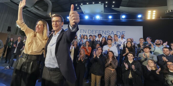 Alberto Núñez Feijóo participa en el acto 