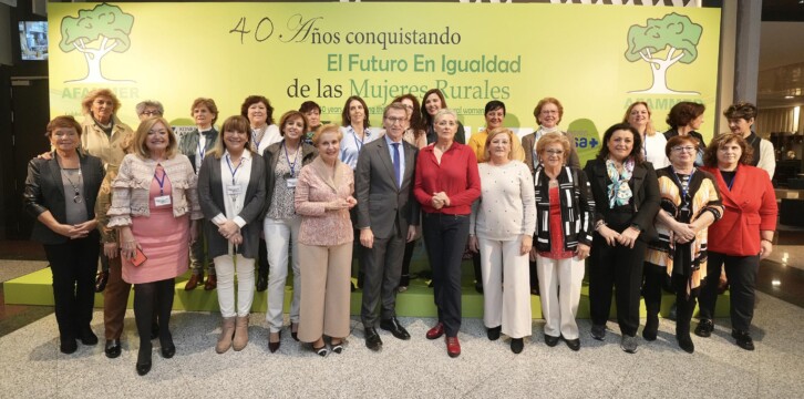 Alberto Núñez Feijóo en el III Congreso Internacional de Mujeres Rurales de AFAMMER