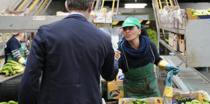 Alberto Núñez Feijóo visita La Palma