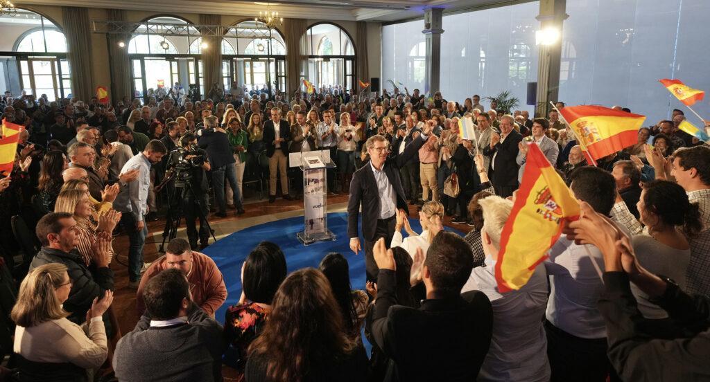 Feijóo clausura la presentación de la candidata del PP al Ayuntamiento ...