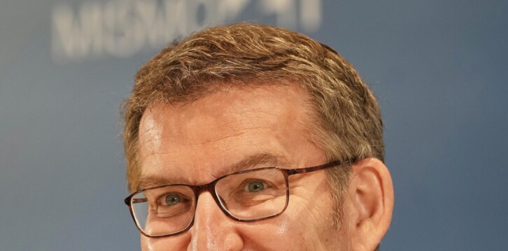 Alberto Núñez Feijóo en la presentación de la fundación del PP 'Reformismo21'