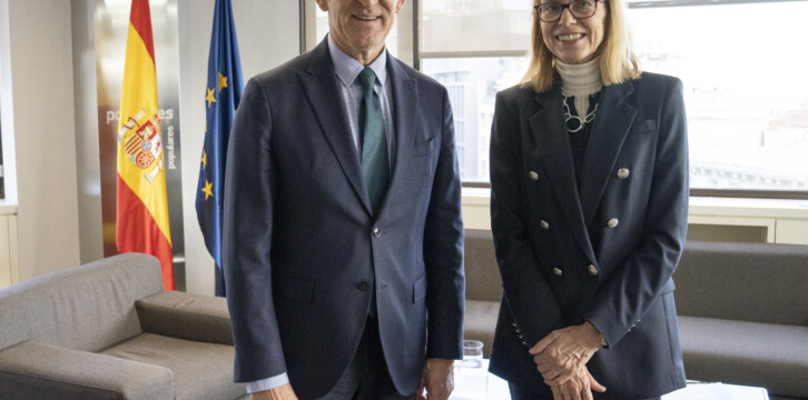 Alberto Núñez Feijóo se reúne con la embajadora de Alemania, Maria Margarete Gosse