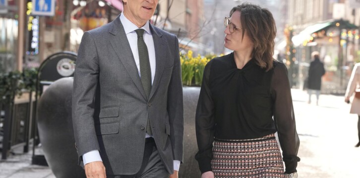 Alberto Núñez Feijóo se reúne con Jessika Roswall, Ministra para la UE de Suecia