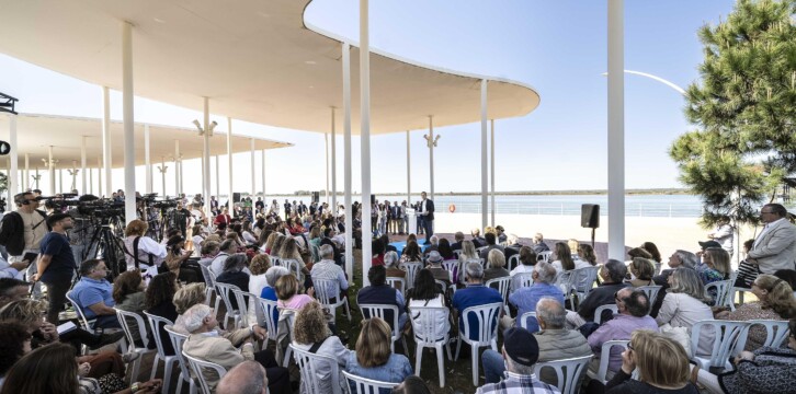 Alberto Núñez Feijóo en Huelva