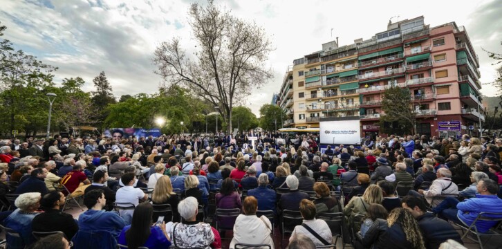 Alberto Núñez Feijóo en Castelldefels