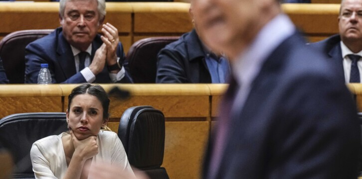 Alberto Núñez Feijóo en el Senado
