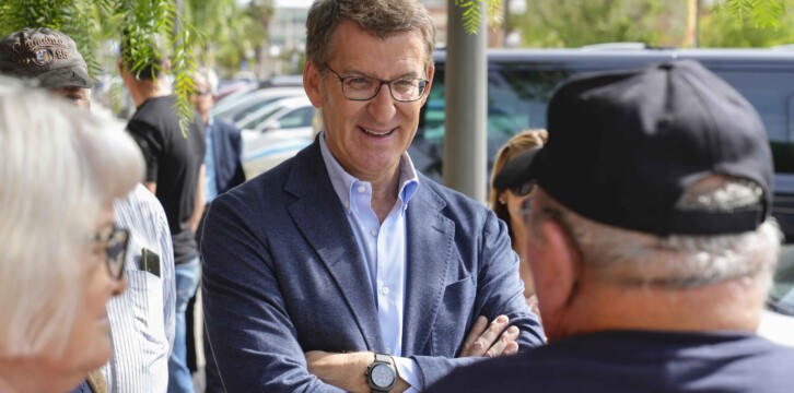 Alberto Núñez Feijóo en Tarragona