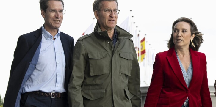 Alberto Núñez Feijóo acto Logroño