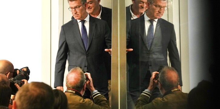 Rueda de prensa de Alberto Núñez Feijóo