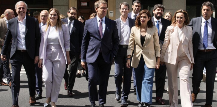 Feijóo en la Junta Directiva Nacional