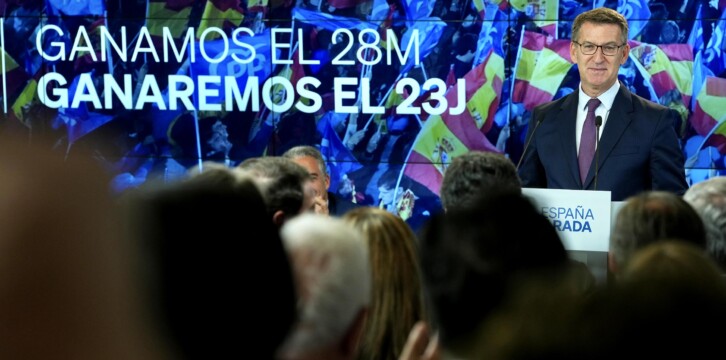 Feijóo en la Junta Directiva Nacional