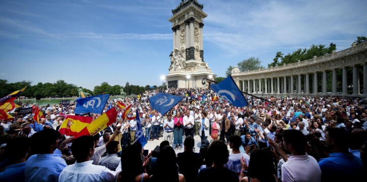 Acto 'Pasar página e iniciar el cambio en España'