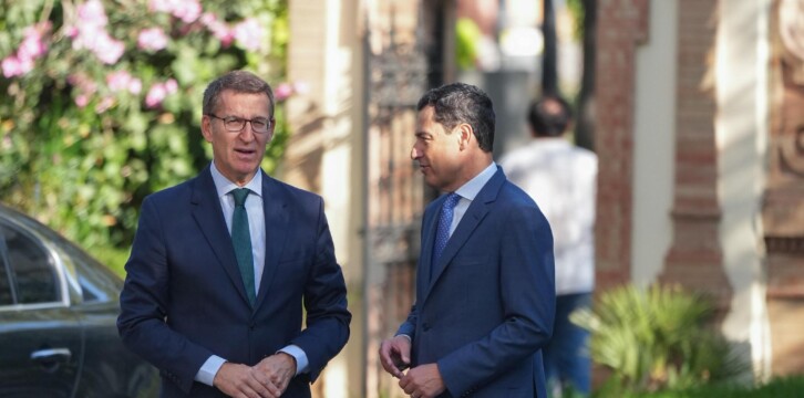 Alberto Núñez Feijoo en la Tribuna Andalucía de Nueva Economía Fórum.