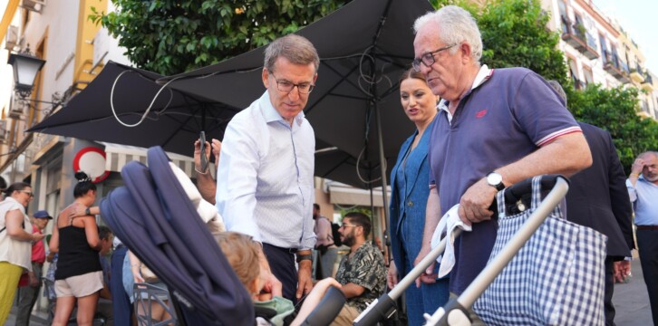 Alberto Núñez Feijóo en Sevilla