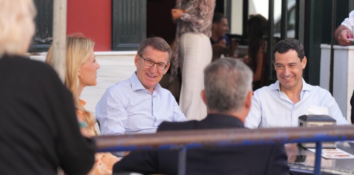 Alberto Núñez Feijóo en Sevilla