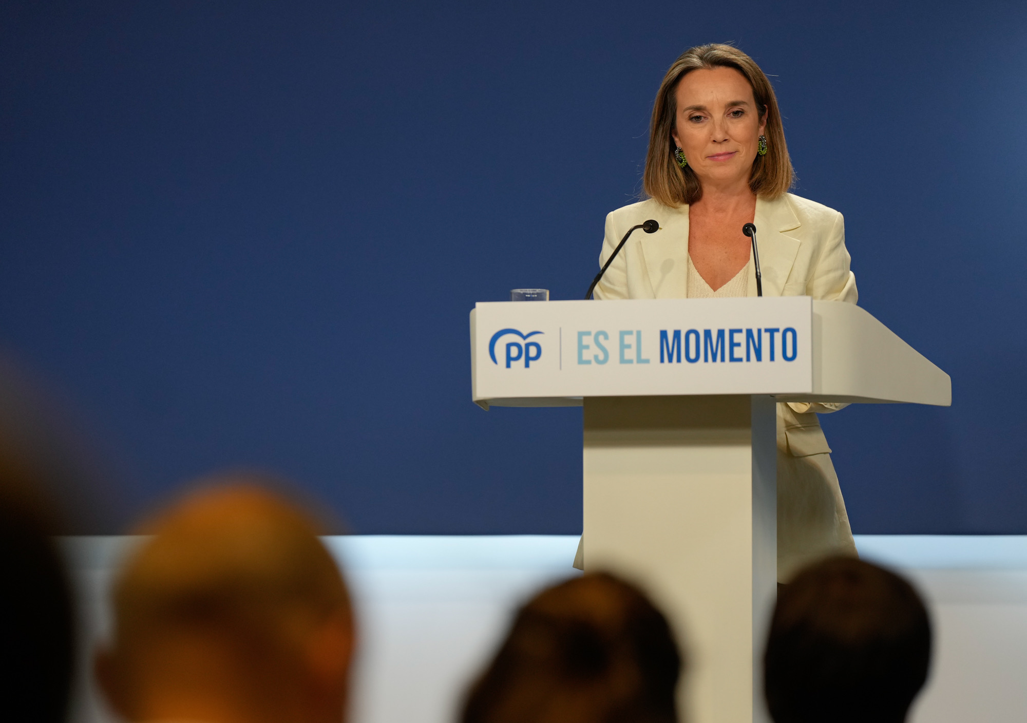 Rueda de prensa de Cuca Gamarra