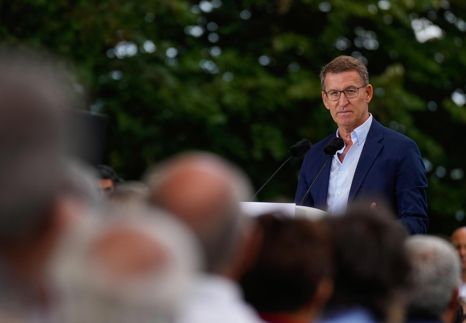 Alberto Núñez Feijóo inaugura el curso político en Soutomaior.