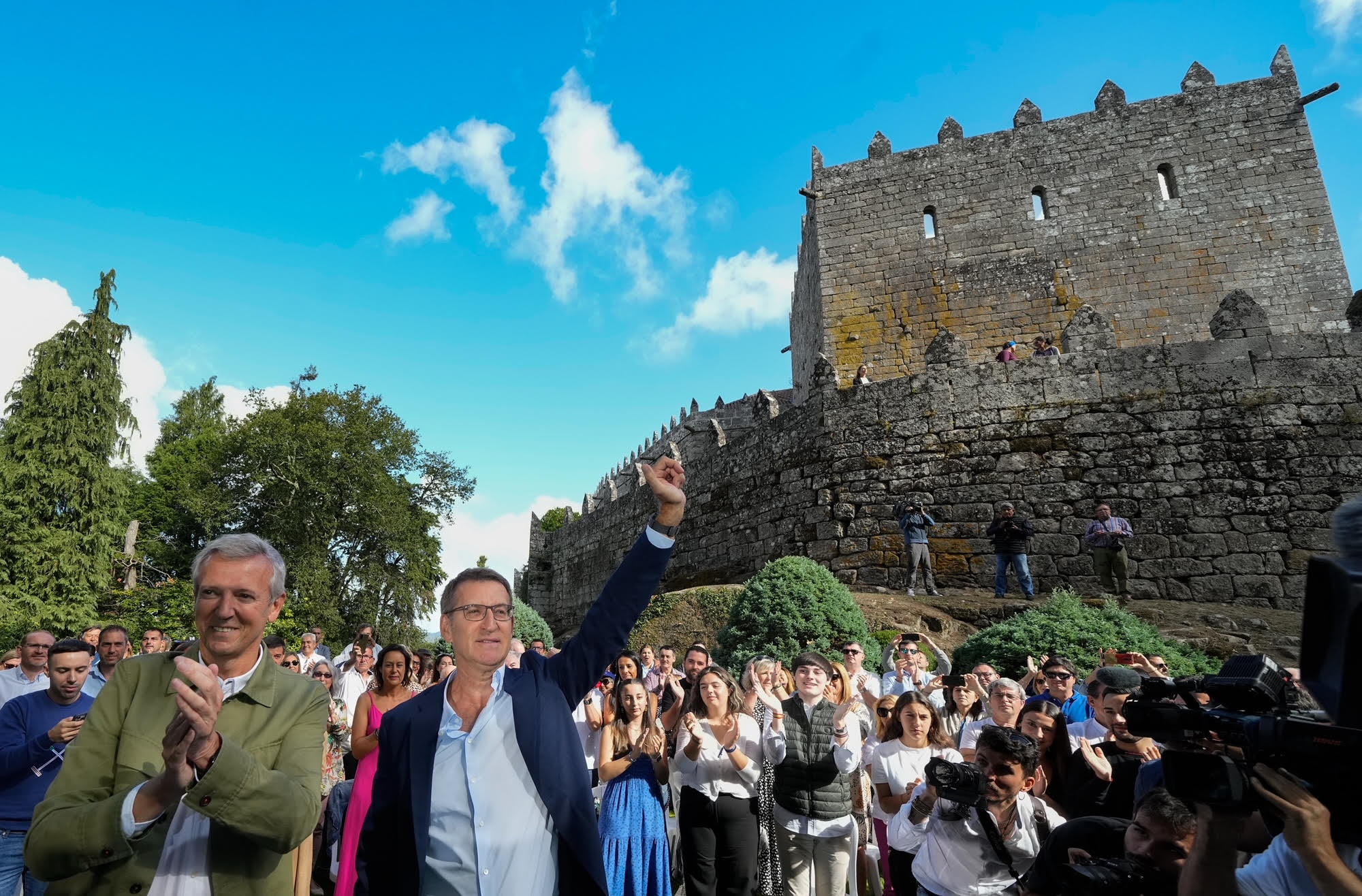 Alberto Núñez Feijóo inaugura el curso político en Soutomaior.