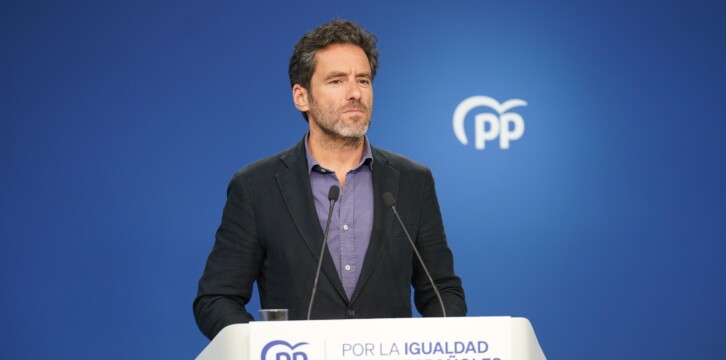 Rueda de prensa de Borja Sémper