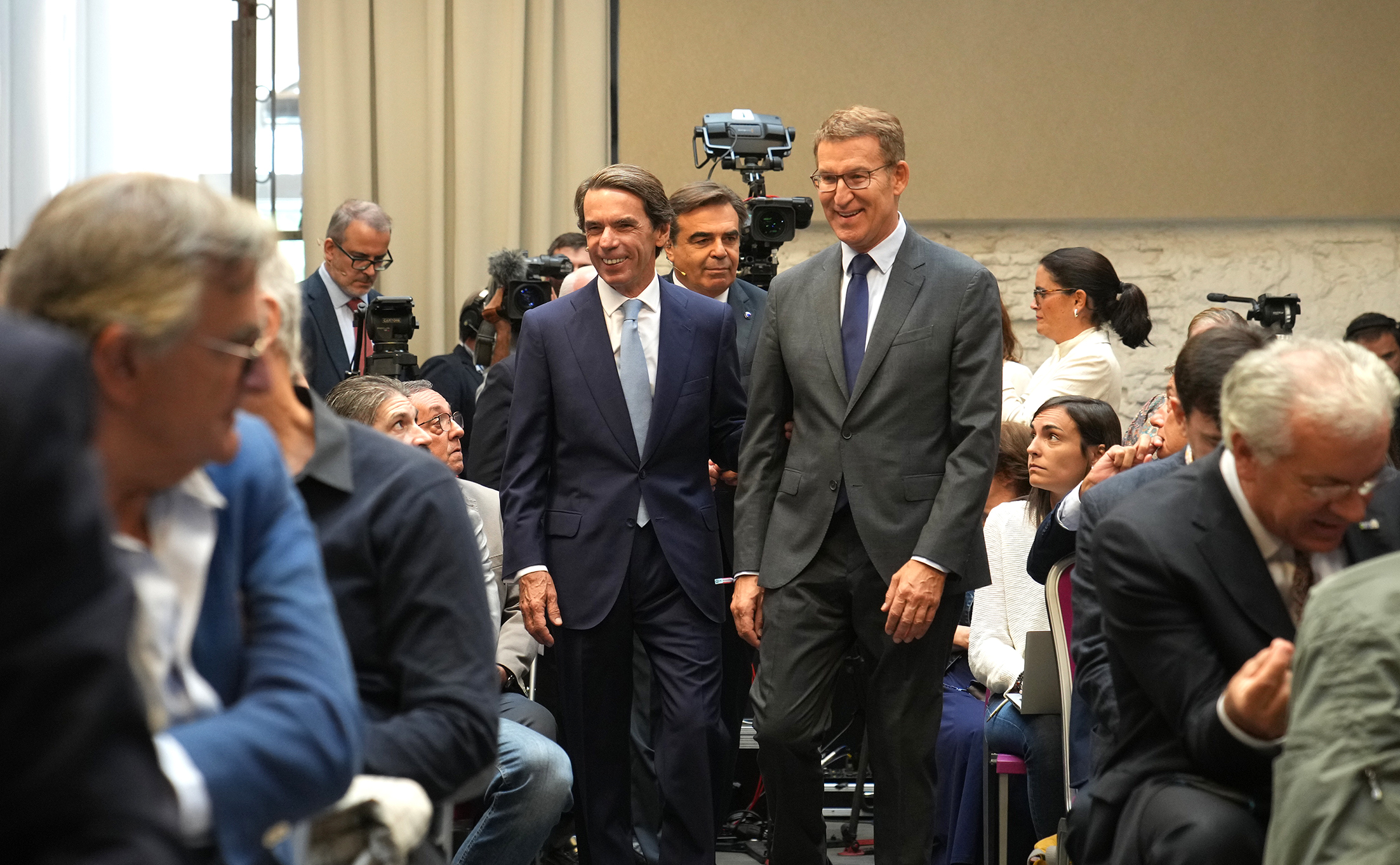 Alberto Núñez Feijóo en la clausura del campus Faes