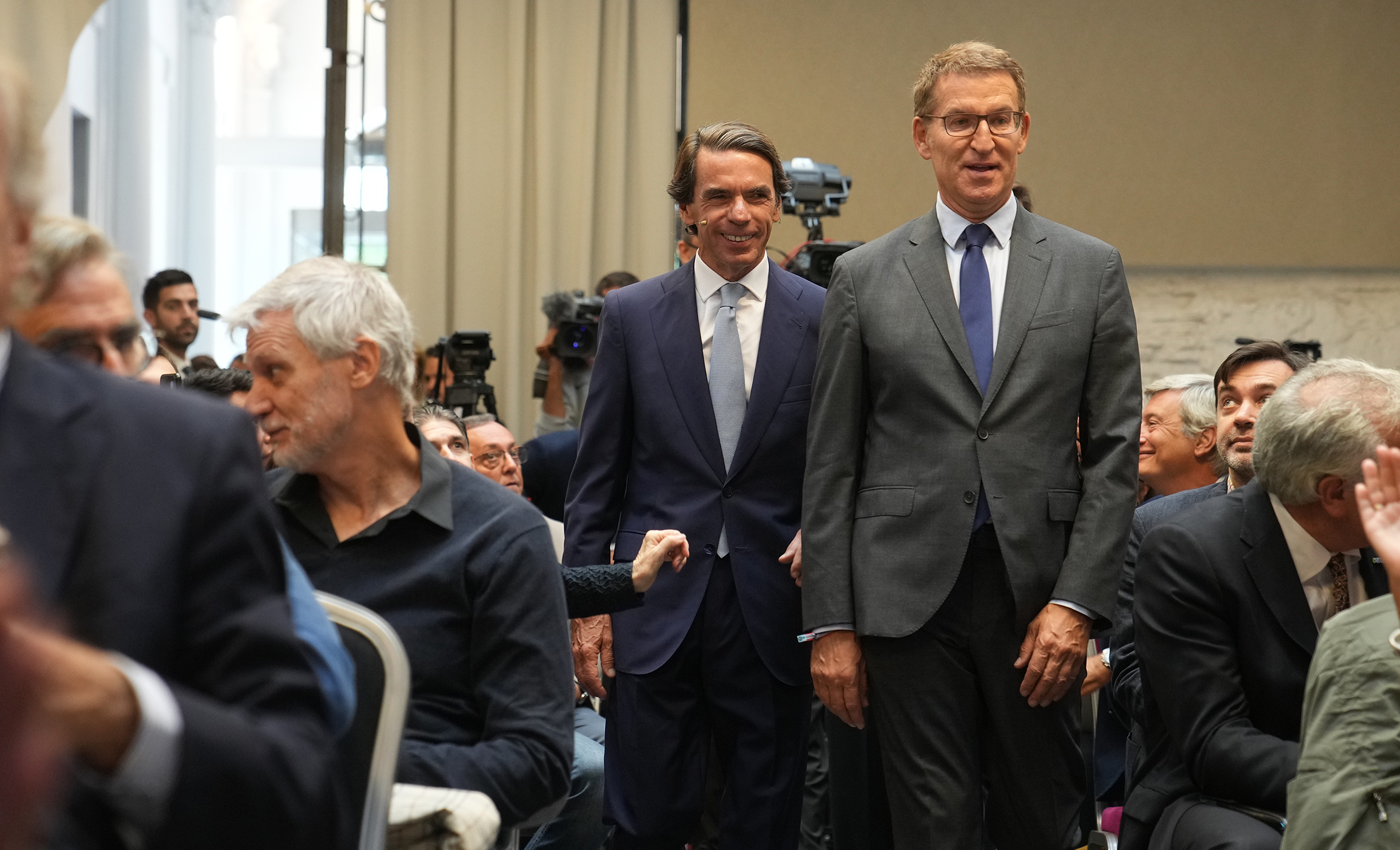 Alberto Núñez Feijóo en la clausura del campus Faes